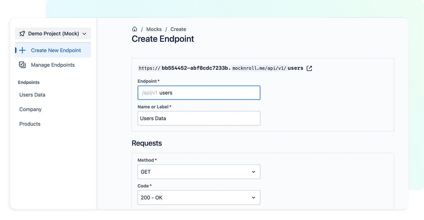 Custom Endpoint